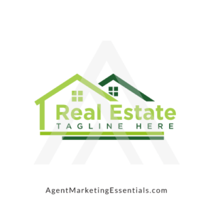 Green House Real Estate Logo Template