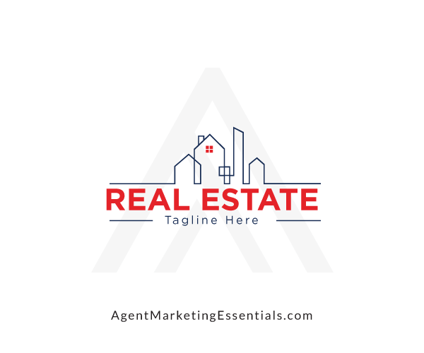 Geometric Real Estate Logo Design, png, pdf, jpg