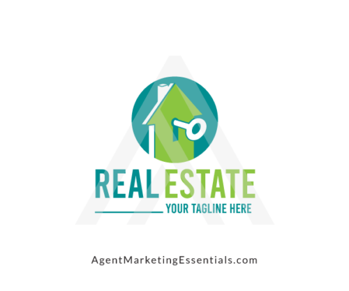 House and Key Real Estate Logo
